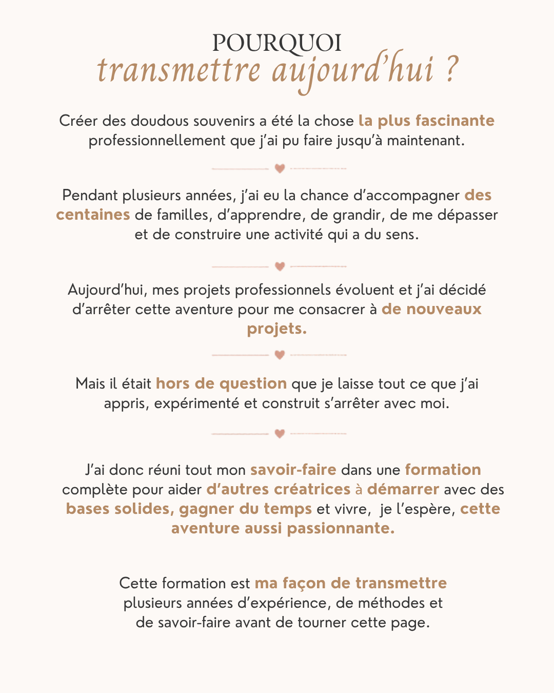 Formation Doudous Souvenirs